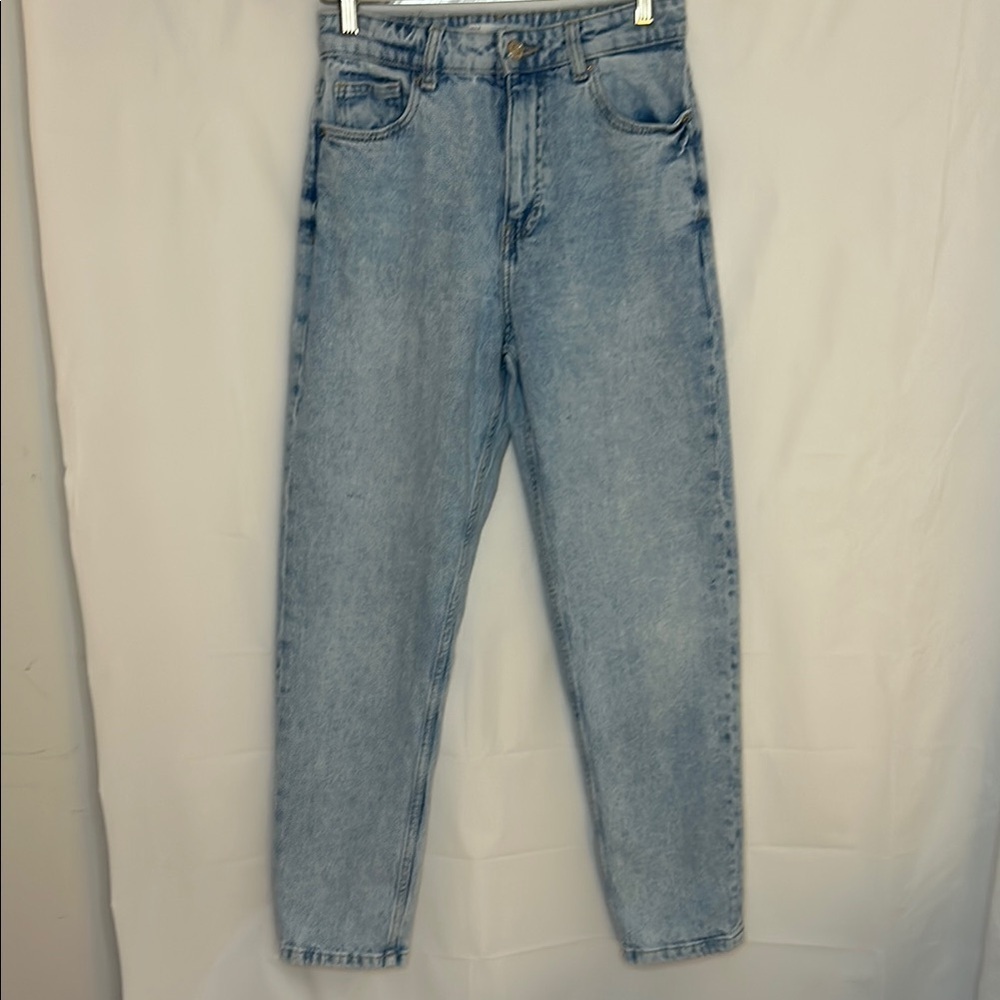 Zara Light Blue Women's Jeans size US4 high rise denim normcore casual comfort
